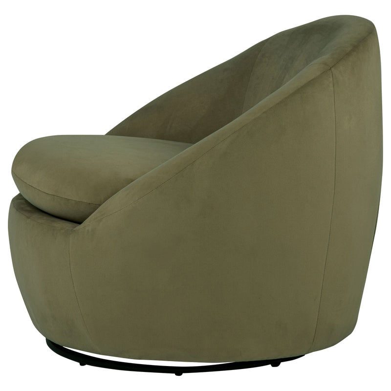 Myernick Upholstered Swivel Accent Chair
