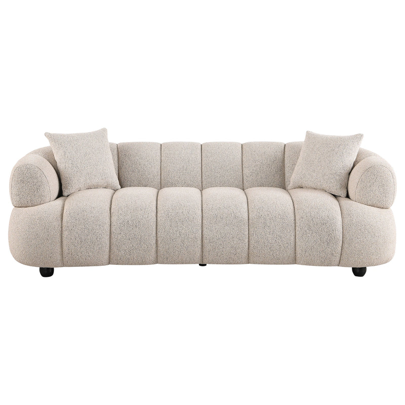 Whitney Woven Fabric Upholstered Sofa