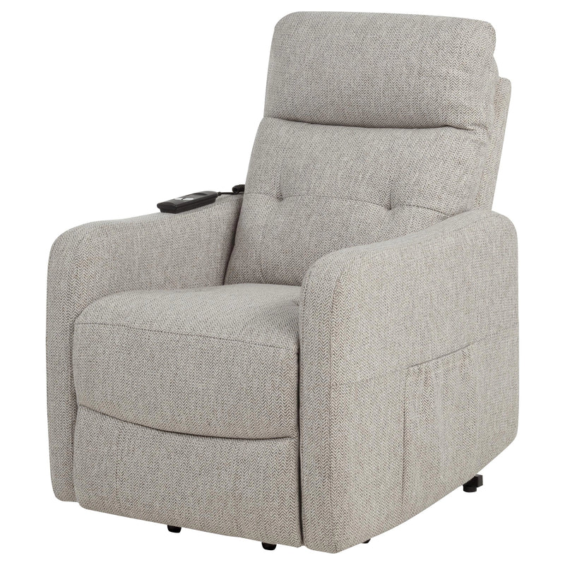 Dayes Upholstered Power Lift Recliner Chair