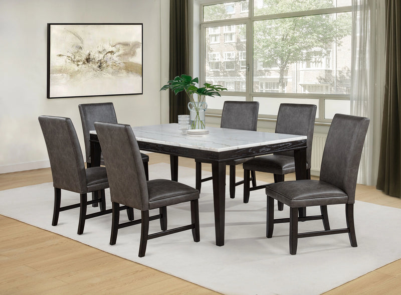 Averill Marble Top Dining Table