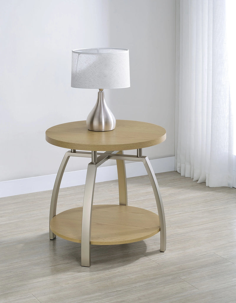 Dacre Round End Table
