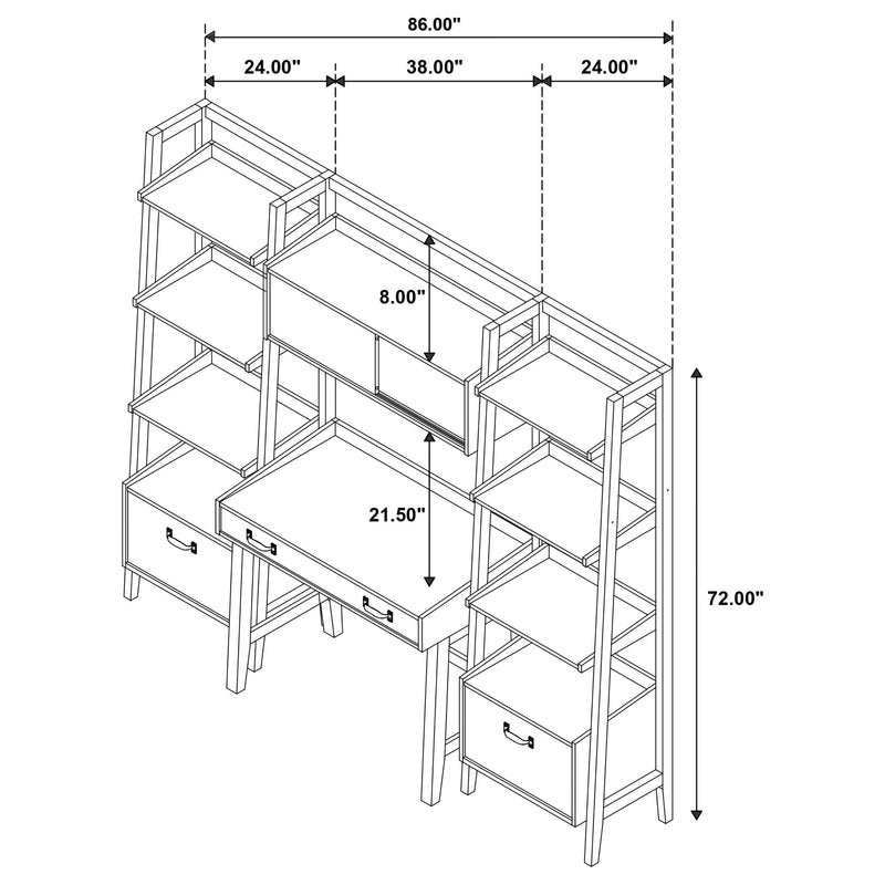 Fabian Bookshelf Bridge