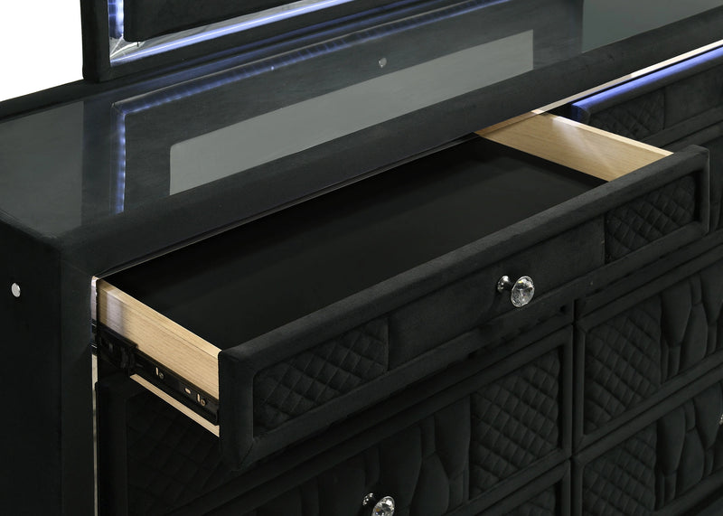 Lorient LED Dresser with Mirror