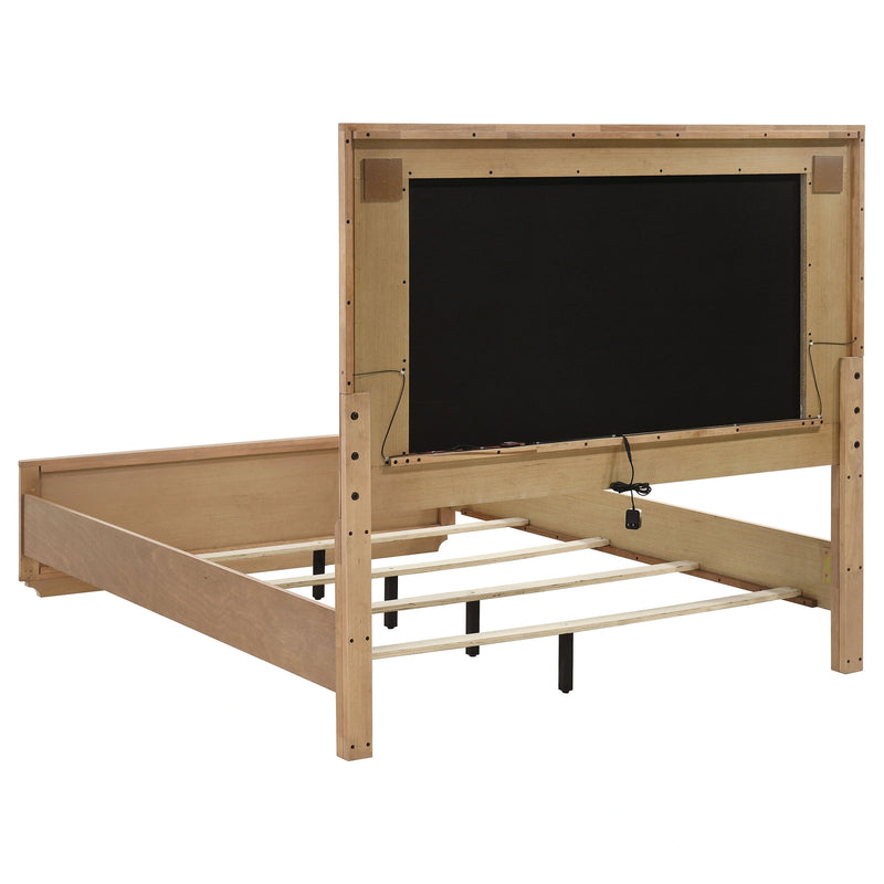 Leanne LED Panel Bed