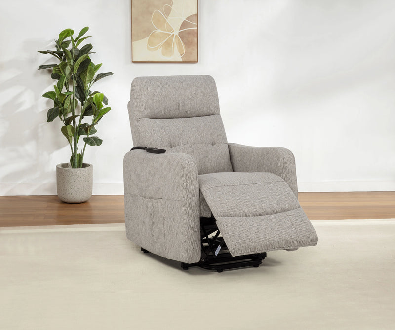 Dayes Upholstered Power Lift Recliner Chair