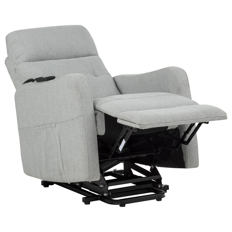 Dayes Upholstered Power Lift Recliner Chair