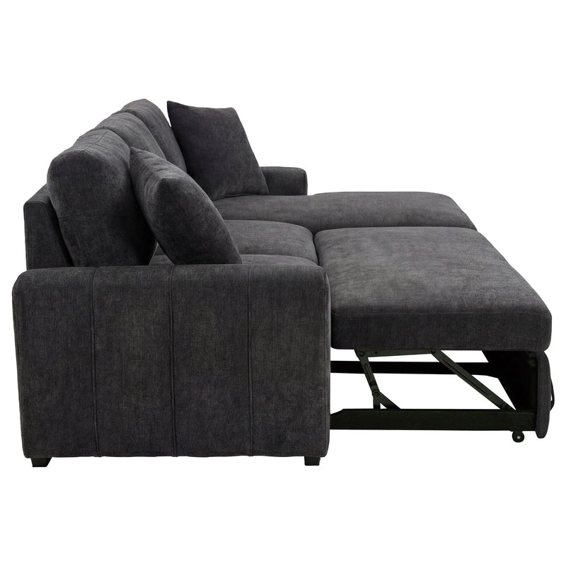 Pastrana Upholstered Sleeper Sectional Sofa