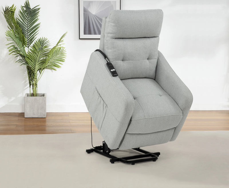 Dayes Upholstered Power Lift Recliner Chair