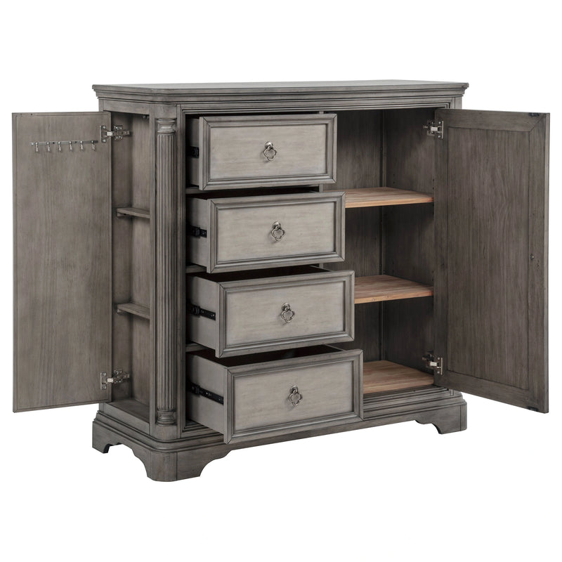 Cresswell 4-drawer Door Chest
