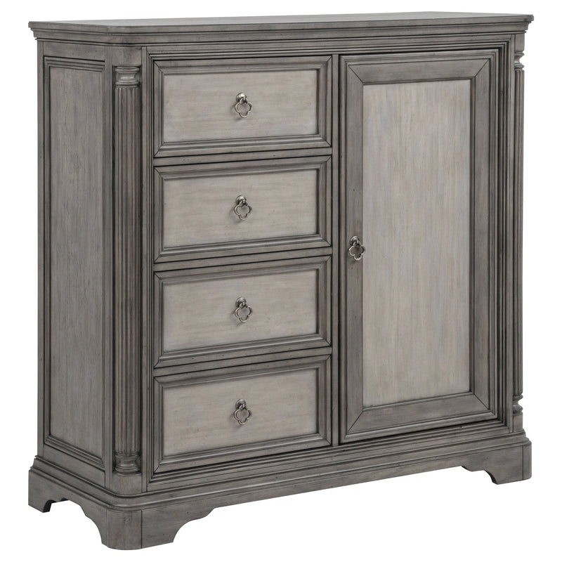 Cresswell 4-drawer Door Chest