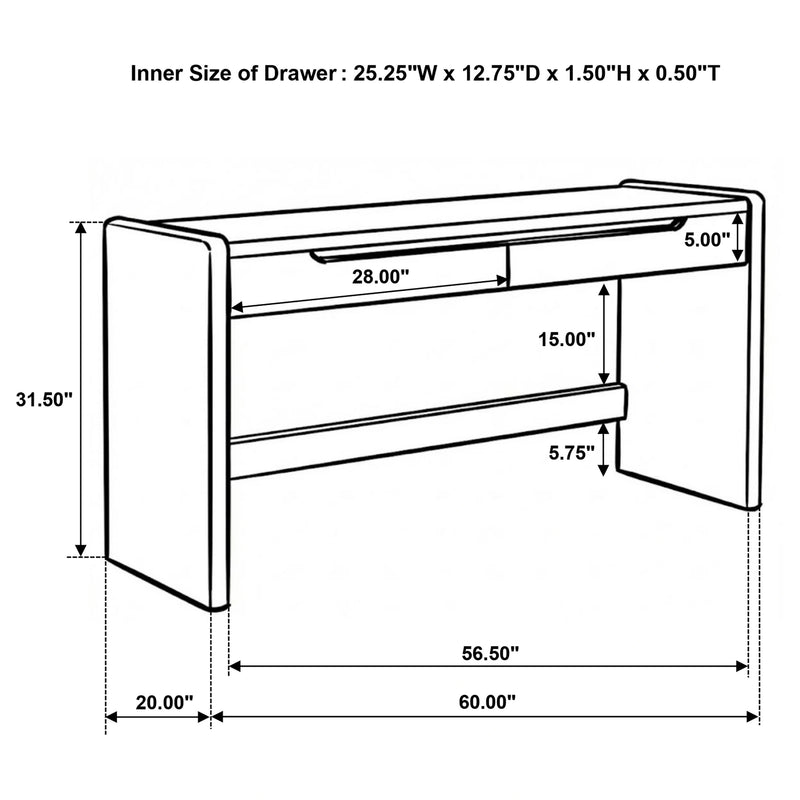 Leandro Writing Desk