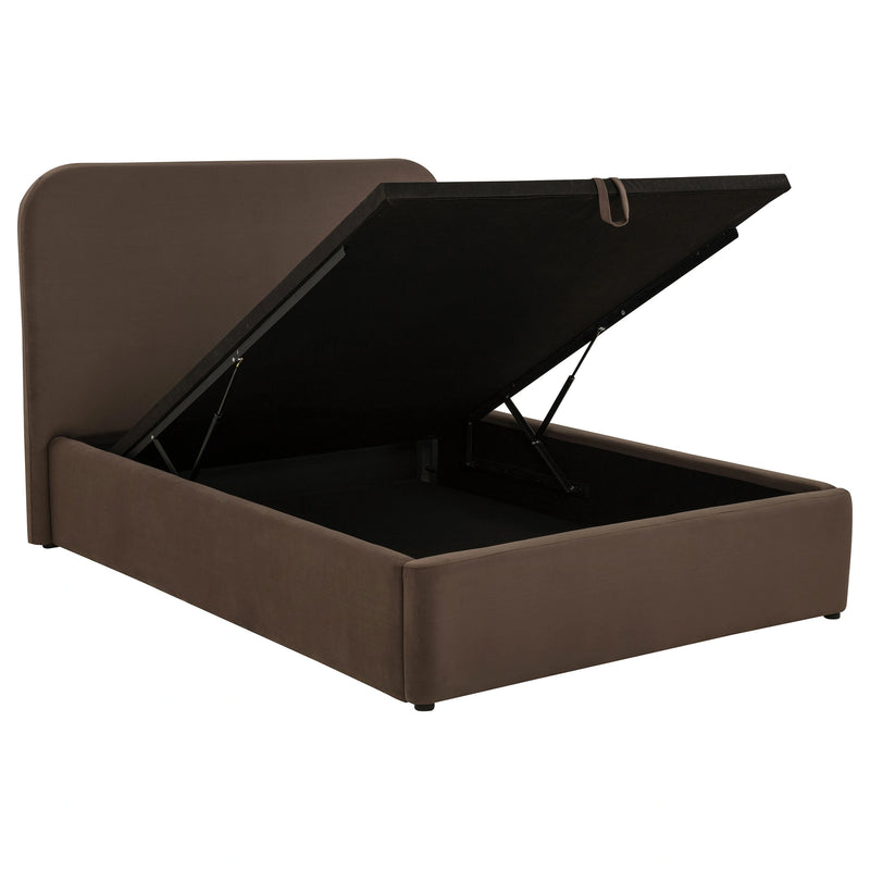 Anders Upholstered Storage Lift Platform Bed