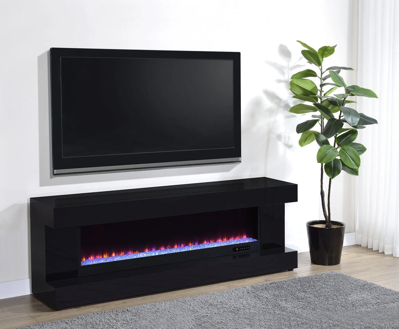 Mallory TV Stand Fireplace Console