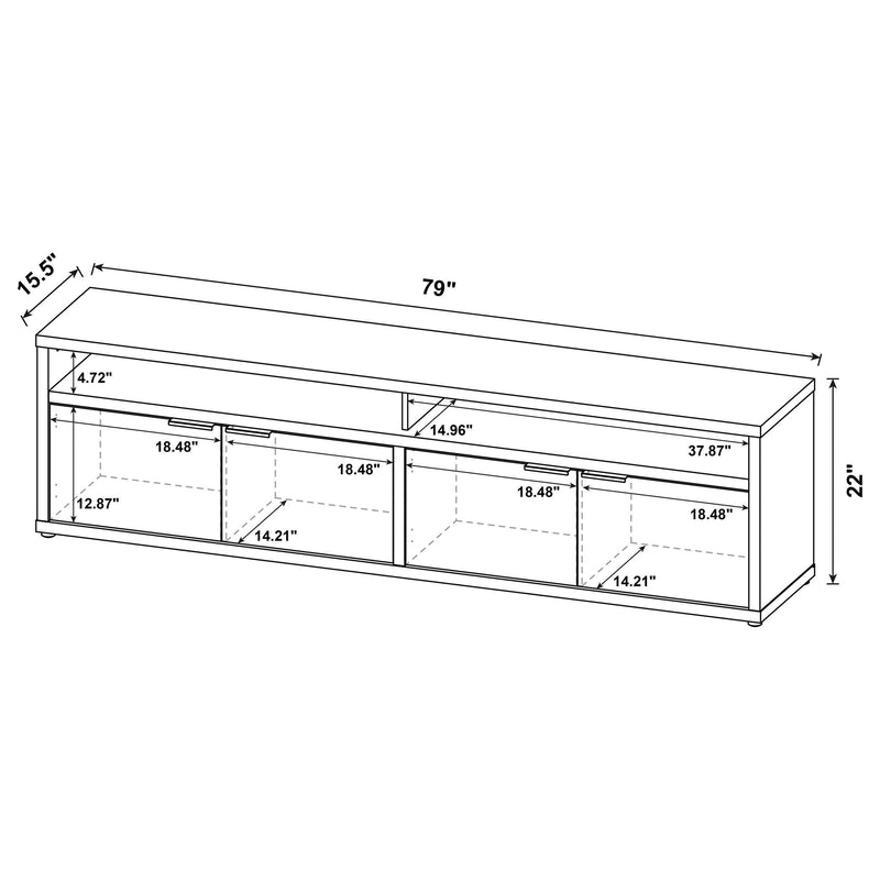 Tabby 79-inch TV Stand
