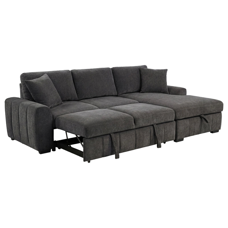 Pastrana Upholstered Sleeper Sectional Sofa