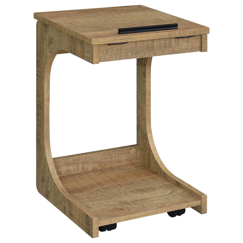 Ralston Lift-Top Side Table with Casters