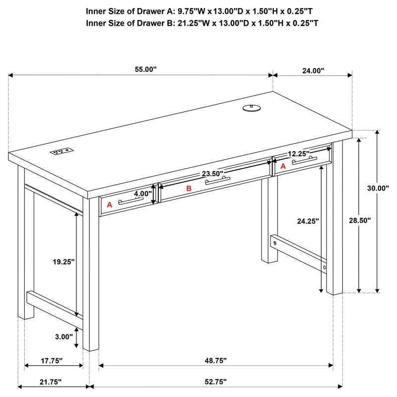 Vermes Writing Desk