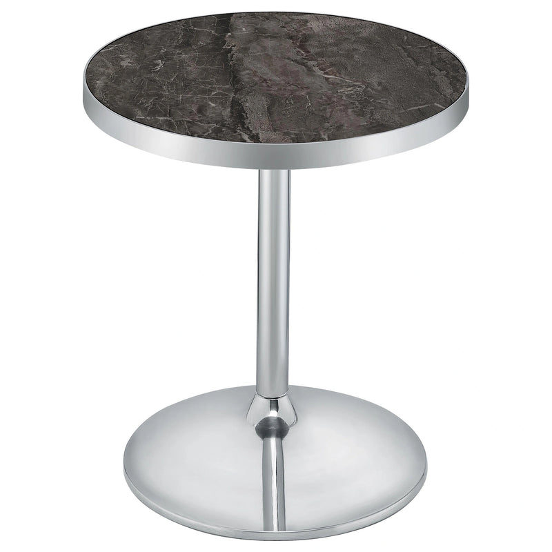 Cazen Round Pedestal Side Table