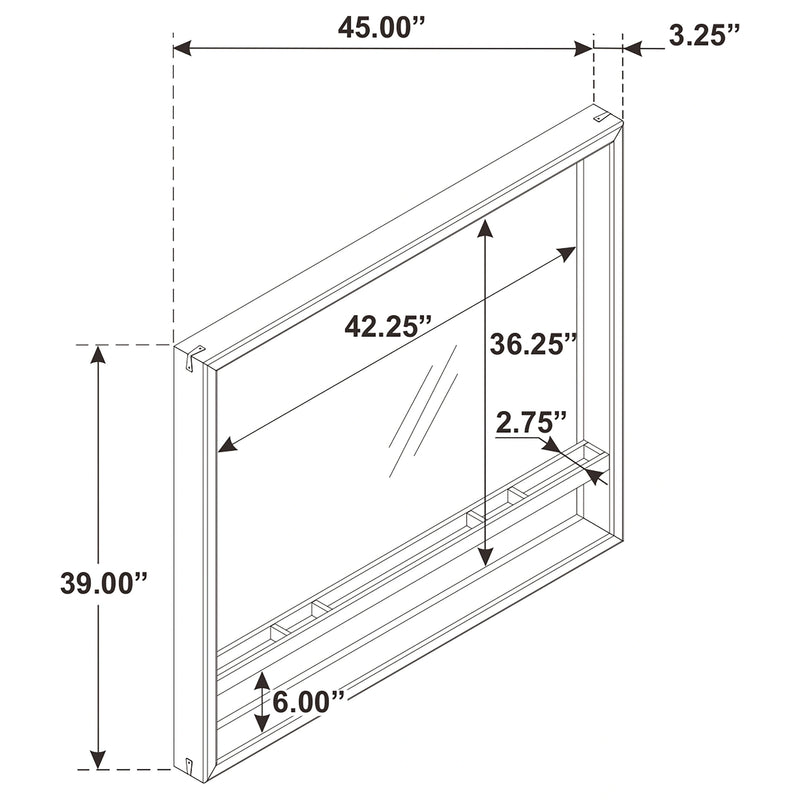 Stillwater Dresser Mirror