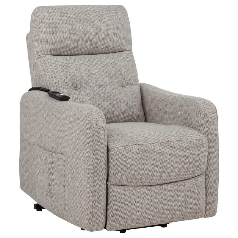 Dayes Upholstered Power Lift Recliner Chair