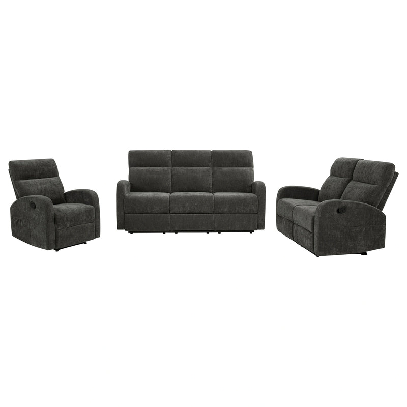Hamilton Manual Reclining Sofa Set