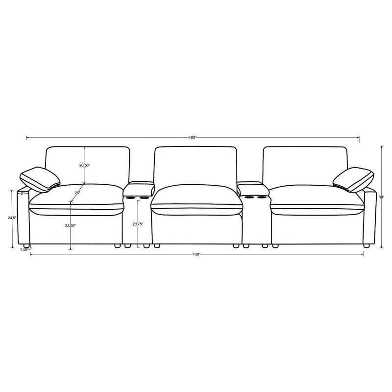Collins Home Theater Seating