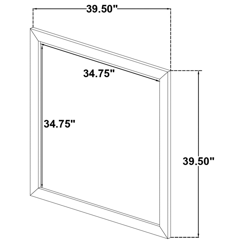 Oakglen Dresser Mirror