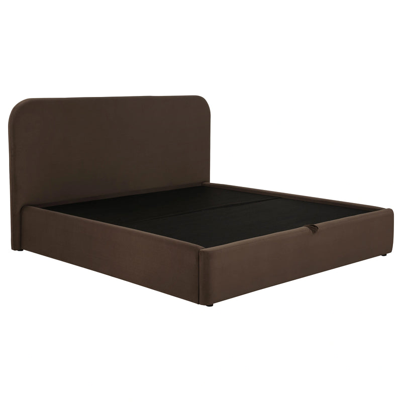 Anders Upholstered Storage Lift Platform Bed