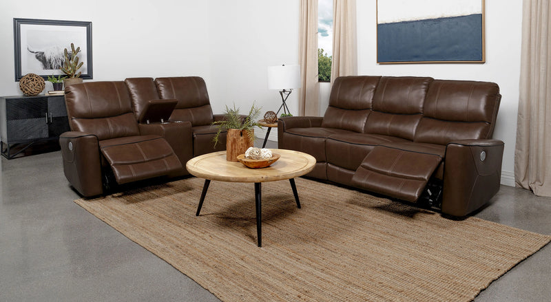 Greenfield Power Reclining Sofa Set