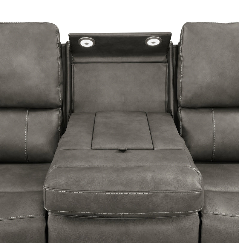 Brickston Triple Power Reclining Sofa Set