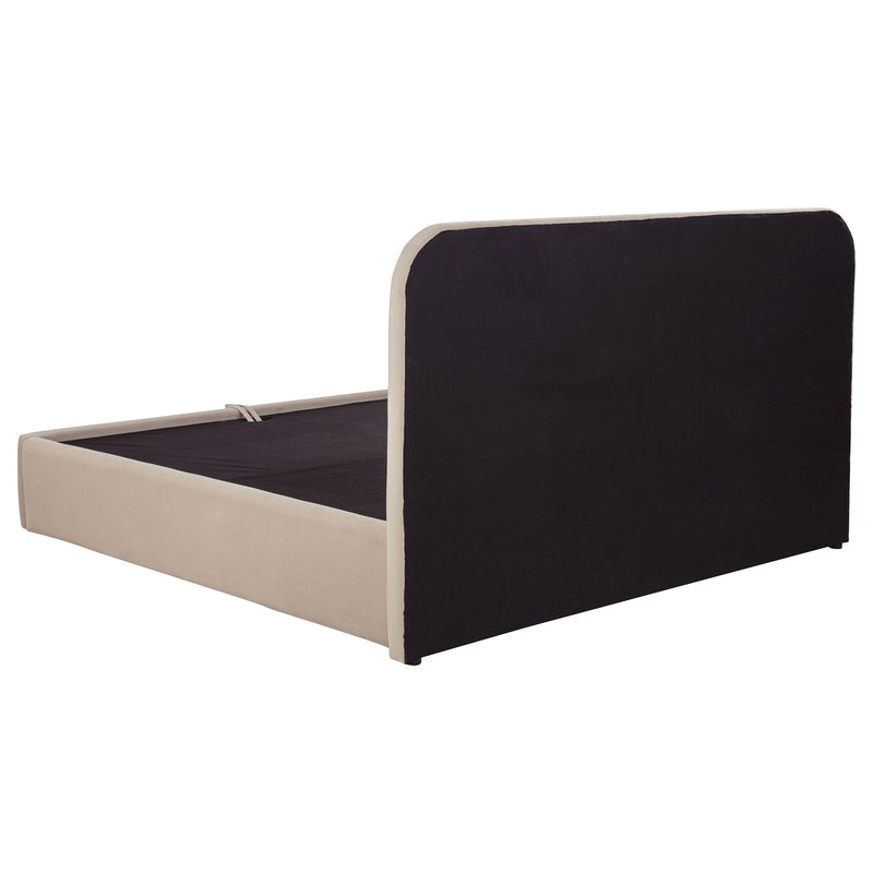 Anders Upholstered Storage Lift Platform Bed