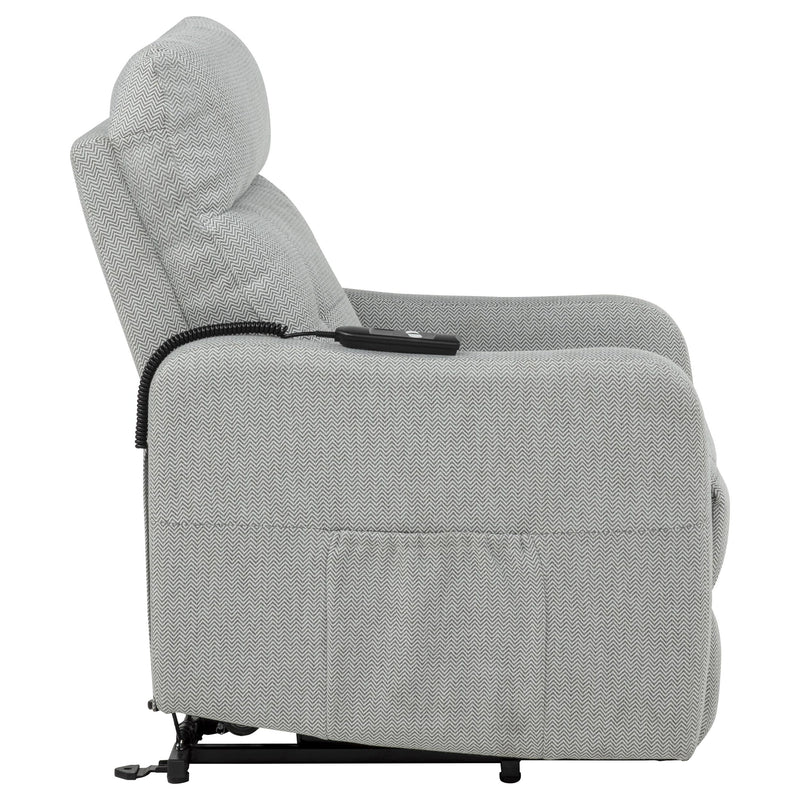 Dayes Upholstered Power Lift Recliner Chair