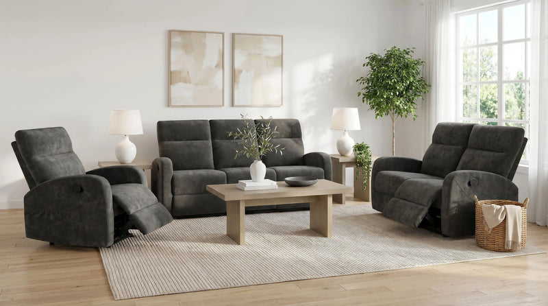 Hamilton Manual Reclining Sofa Set