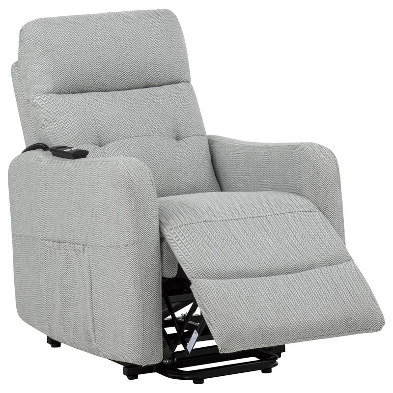Dayes Upholstered Power Lift Recliner Chair