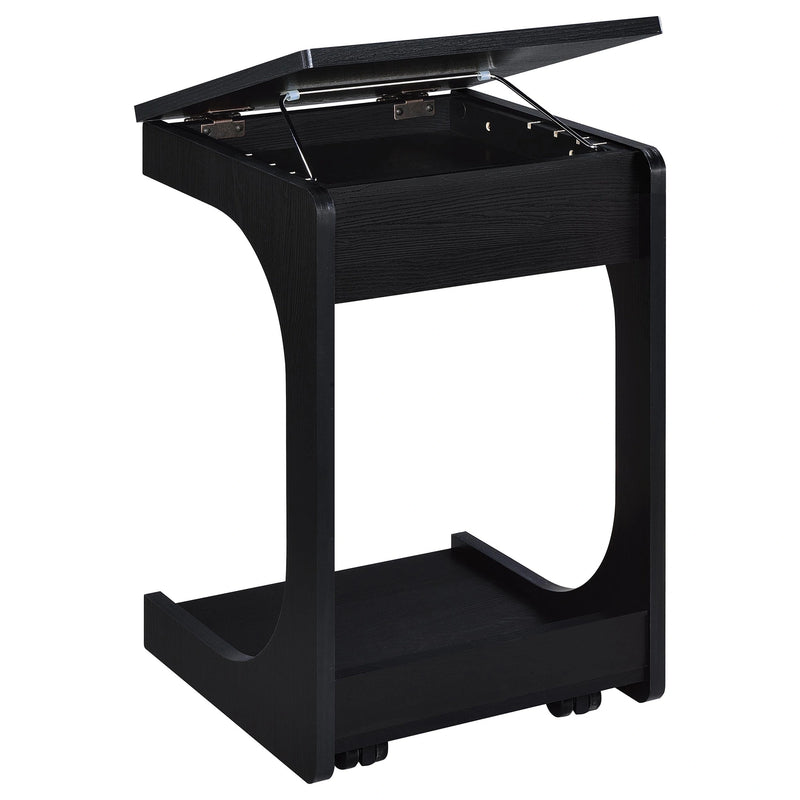 Ralston Lift-Top Side Table with Casters