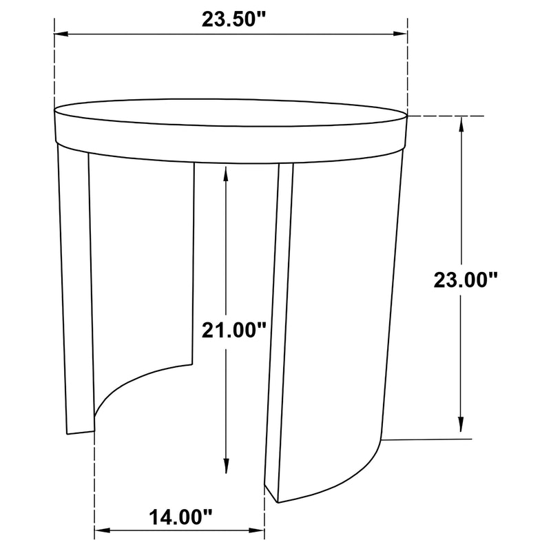 Sweeney Round End Table