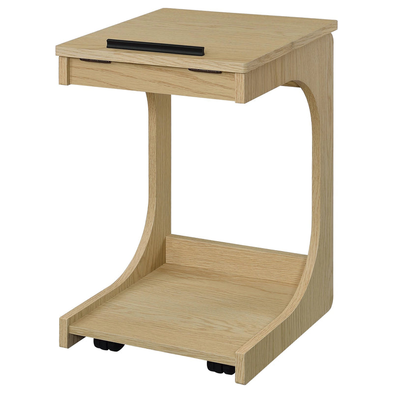 Ralston Lift-Top Side Table with Casters