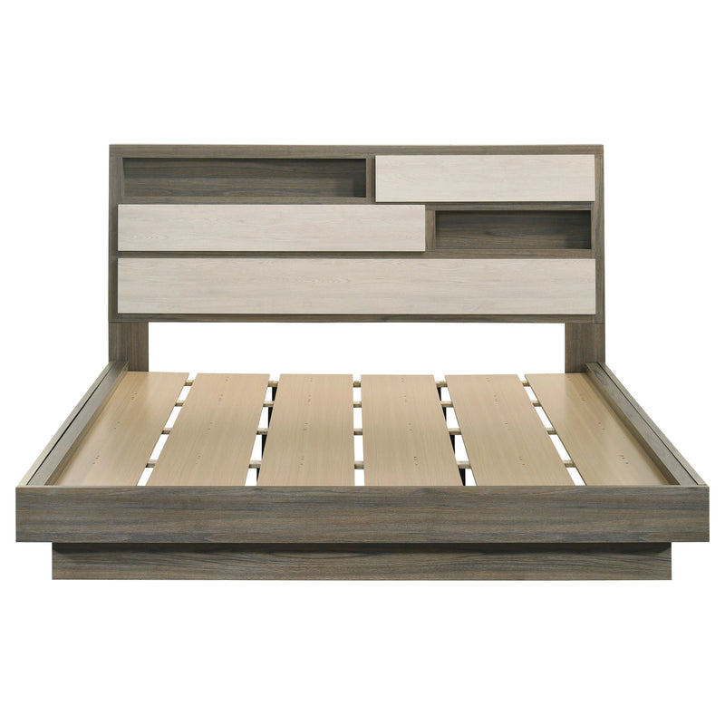 Fenwick Bookcase Platform Bed