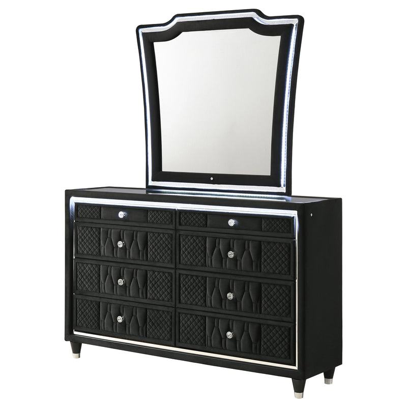 Lorient LED Dresser with Mirror