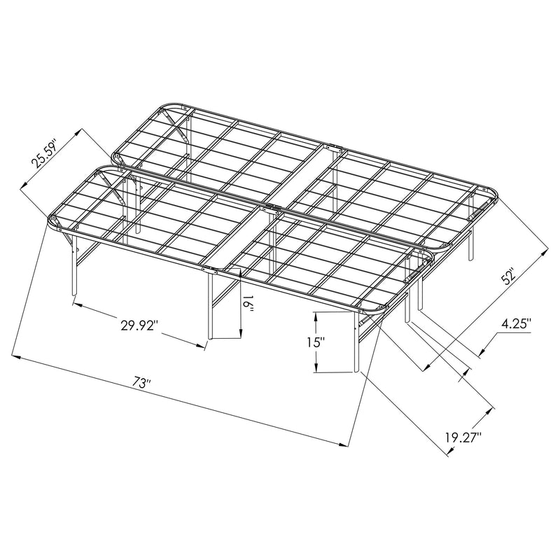Mabel Mattress Support Platform Bed