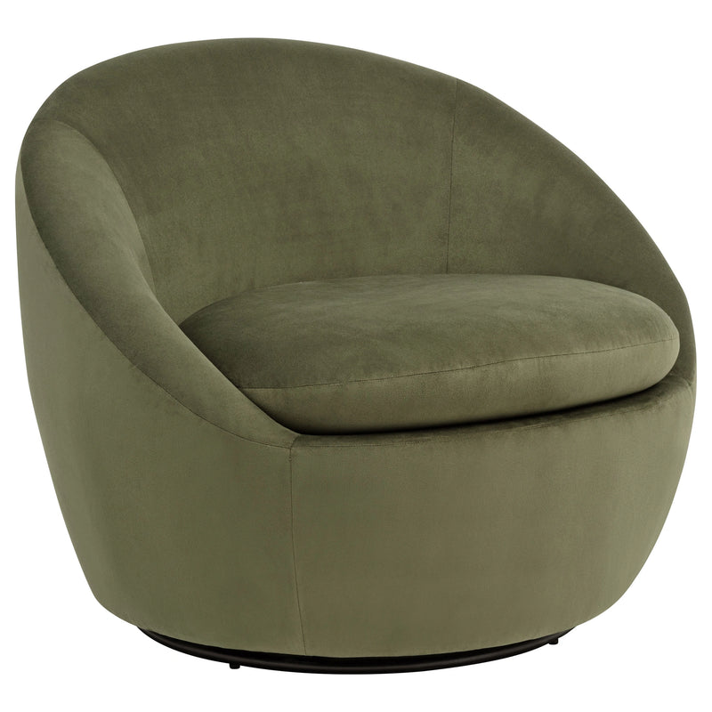 Myernick Upholstered Swivel Accent Chair
