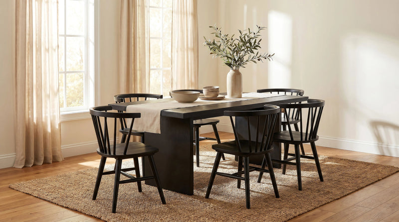 Decker Rectangular Wood Dining Table