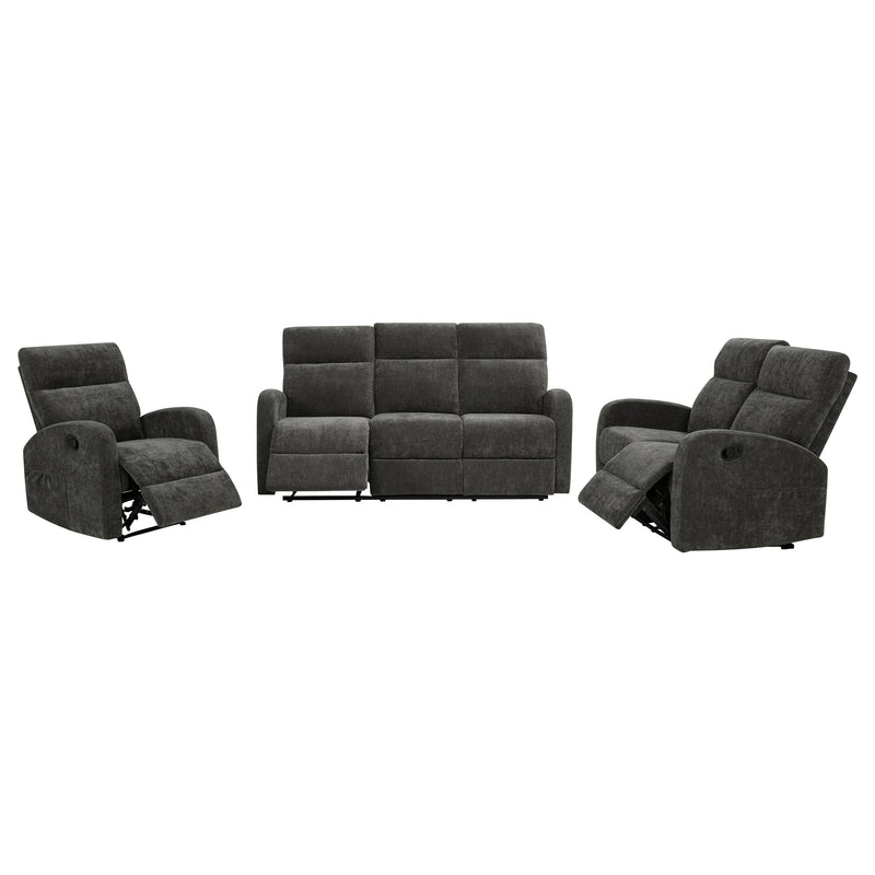 Hamilton Manual Reclining Sofa Set