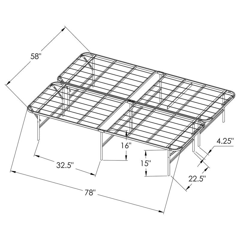 Mabel Mattress Support Platform Bed