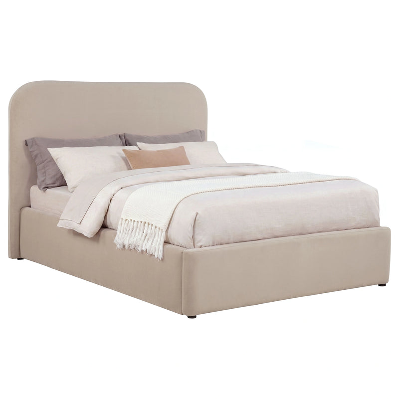 Anders Upholstered Storage Lift Platform Bed