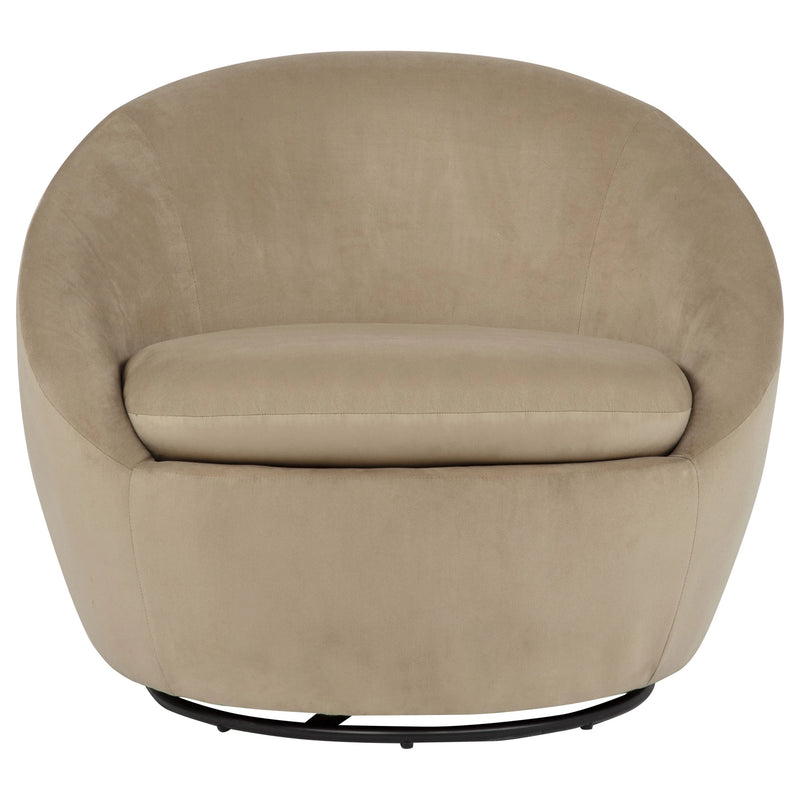 Myernick Upholstered Swivel Accent Chair
