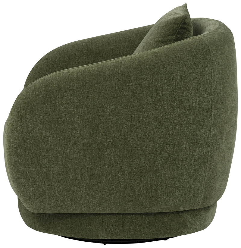 Arnaud Chenille Swivel Chair