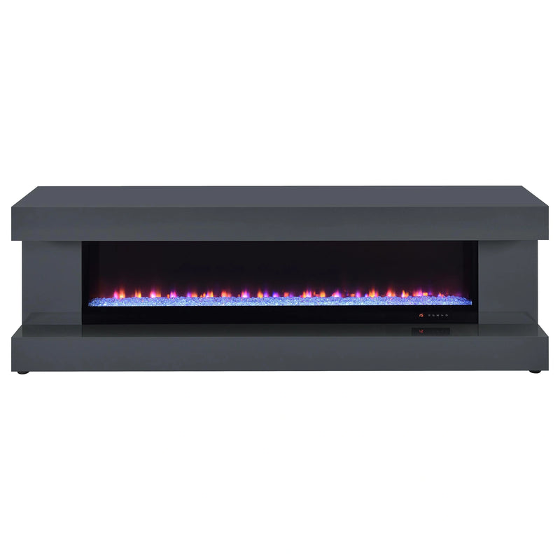 Mallory TV Stand Fireplace Console