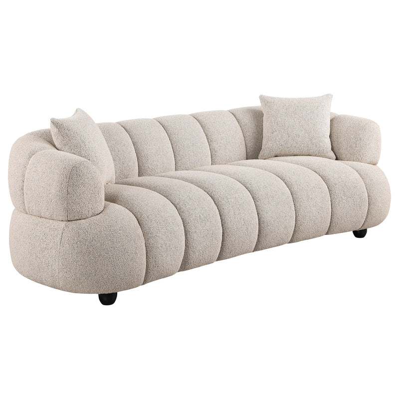 Whitney Woven Fabric Upholstered Sofa