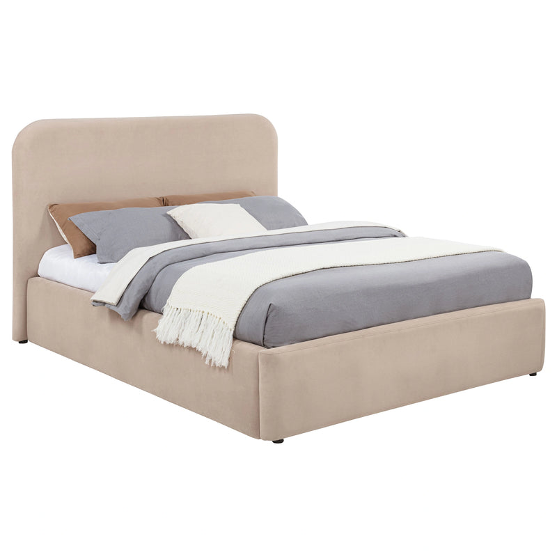 Anders Upholstered Storage Lift Platform Bed